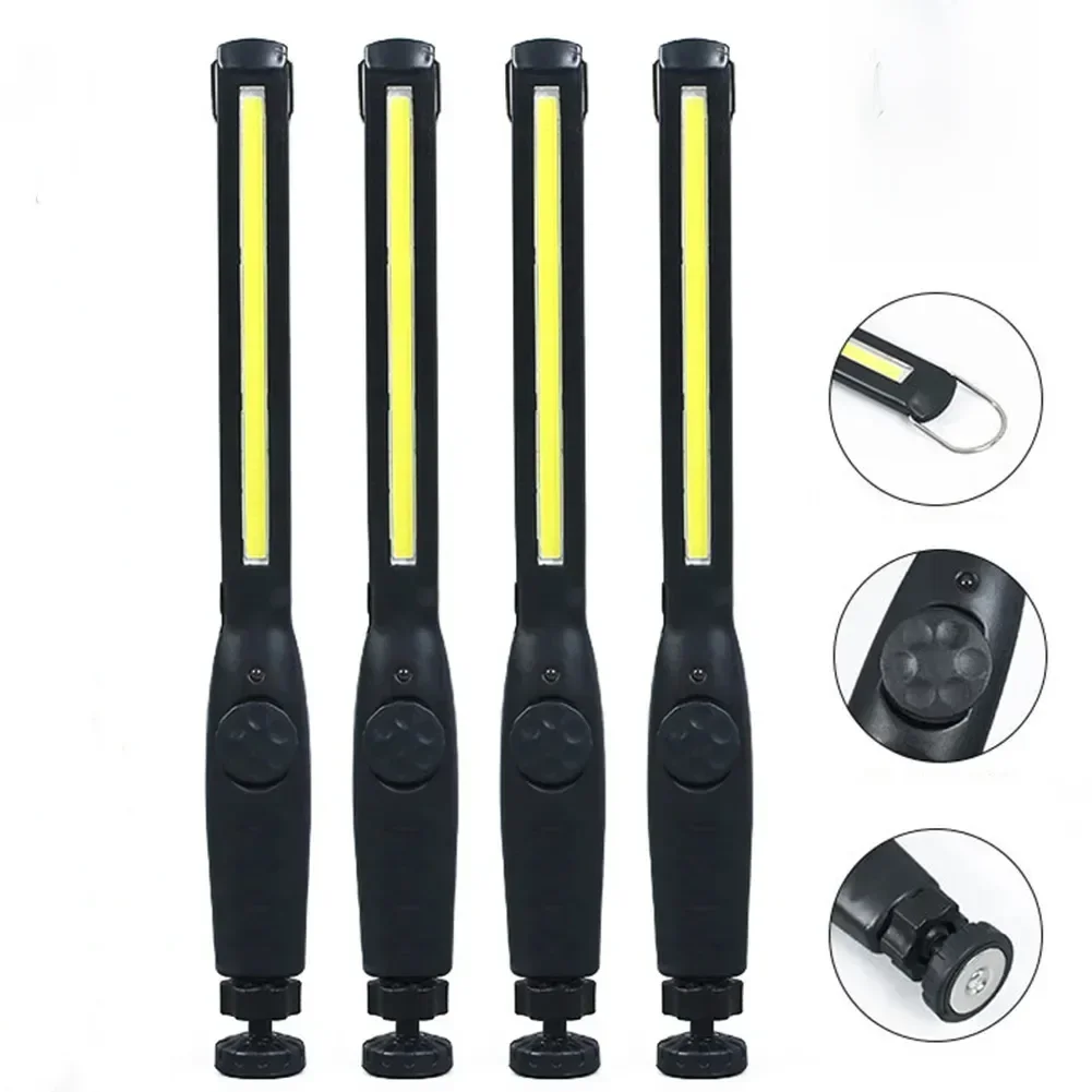 1-10 stücke COB LED Taschenlampe Magnetische Arbeit Licht USB Aufladbare Taschenlampe Tragbare Laterne Inspektion Licht Camping Auto Reparatur lampe