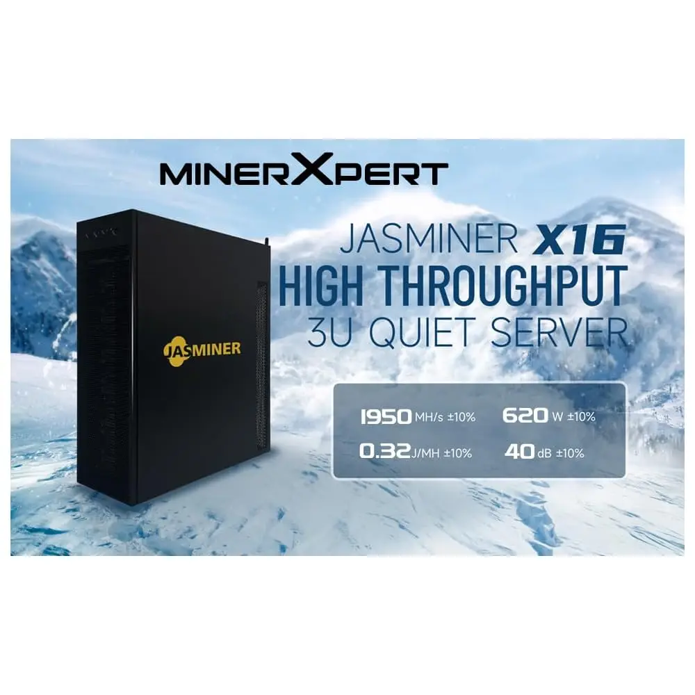 Buy 3 get 2 free New jasminer x16-q 1950MHS Octa ethw ethf Miner jasminer x16q 1950M Miner