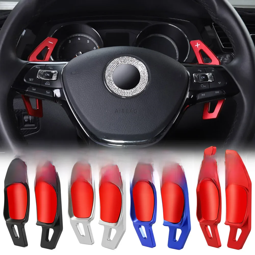 Palette de changement de vitesse pour Volkswagen VW Tiguan Jetta MK6 Golf 7 Alltrack MK7 Passat B8 variante de volant de voiture Extension de manette de vitesse DSG