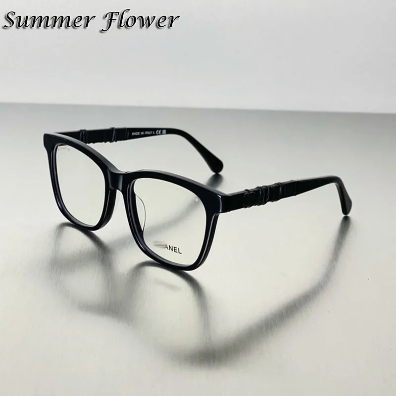 Brand Fashion Designer High Quality Acetate Women Prescription Glasses Frame Elegant Stylish Female Eyeglasses Spectacle