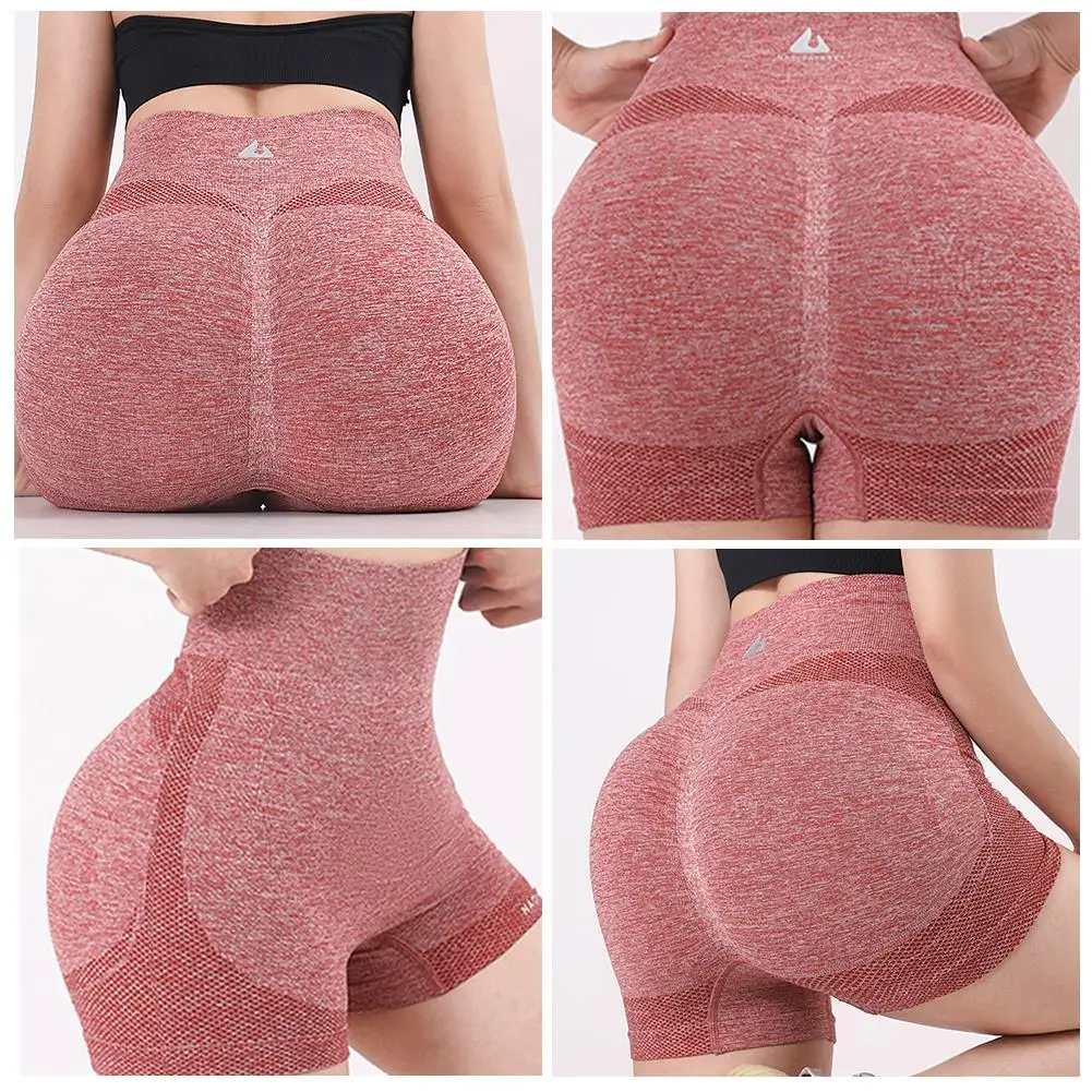 Nowe spodenki damskie Spodenki sportowe dla kobiet Nowe spodenki rowerowe Jogging Fitness Wysoka talia Push Up Gym Shorts Legginsy Damskie Odzież do