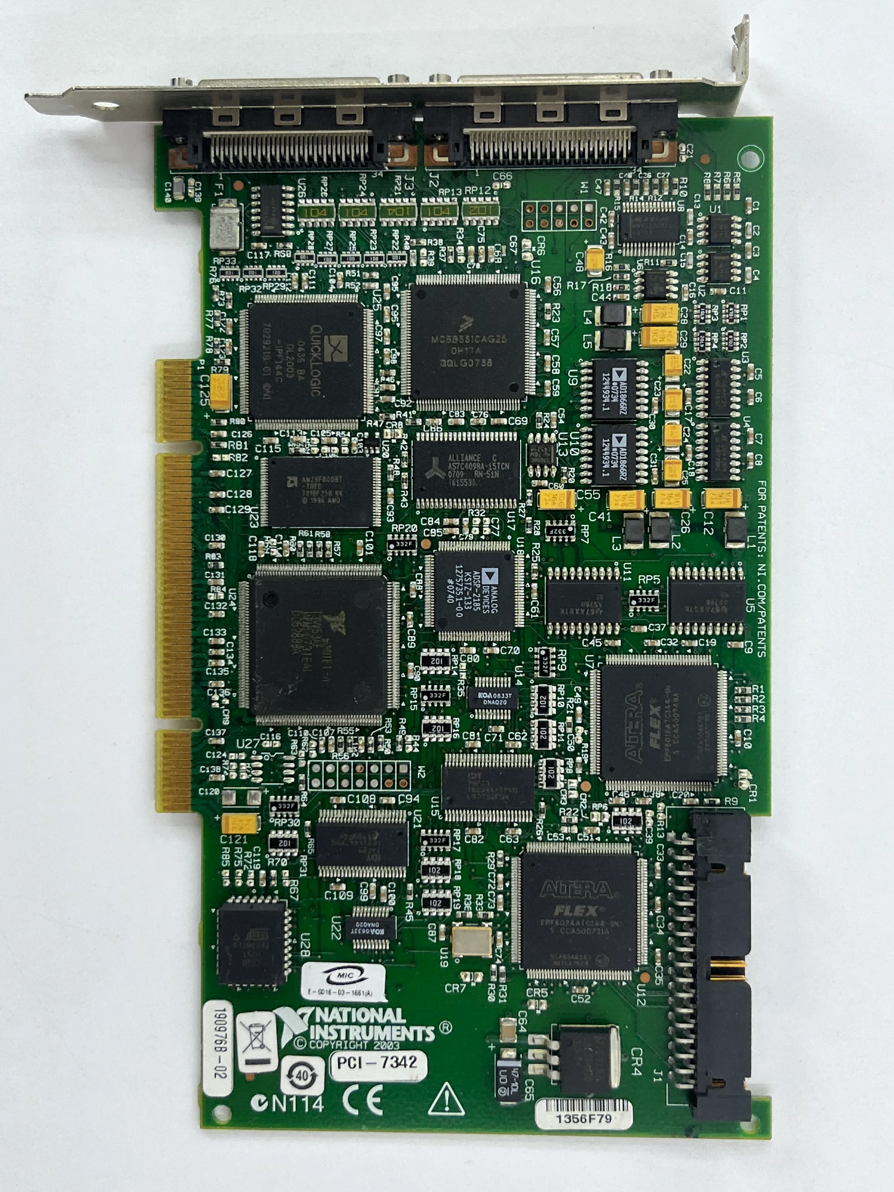 NI PCI-7342 PN 778916-02 2-Axis PCI Servo Stepper Motion Controller Card