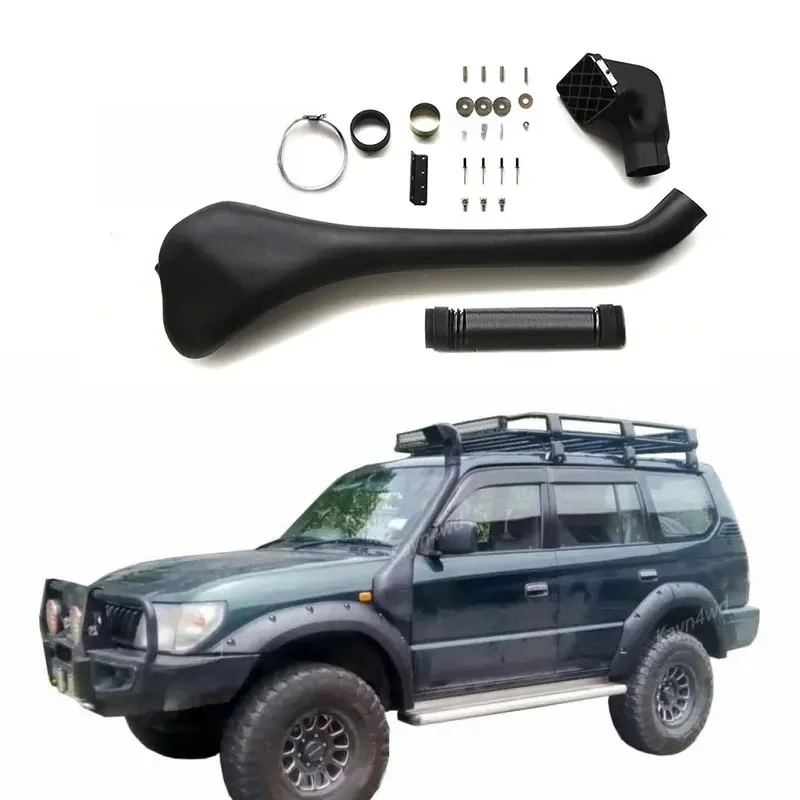 Off Road 4x4 Zubehör Air Ram Intake Schnorchel Kit für 1997-2002 TOYOTA LAND CRUISER Prado 90 Serie LC90 FJ90 Watschlauch