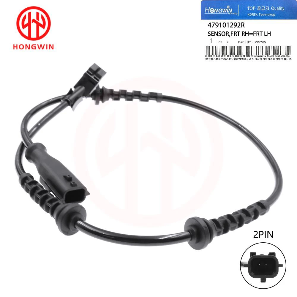 For Renault Clio Logan Modus Sandero New ABS Wheel Speed Sensor Front Axle Left & Right Side OE 479101292R 8200195825 8200419177