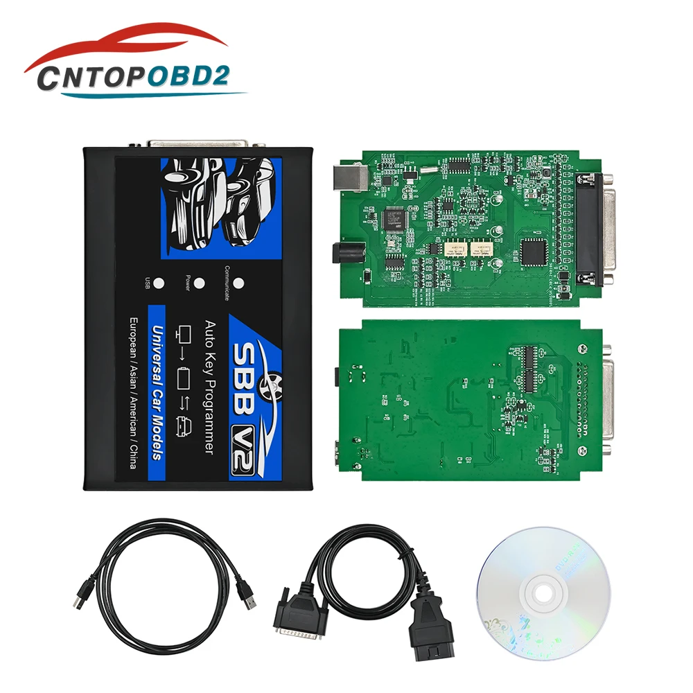 Best SBB V2 Key Programmer Tool Better then SM2 pro No Token Limited For Multi-brand Car IMMO/Transponder/Programmer Key