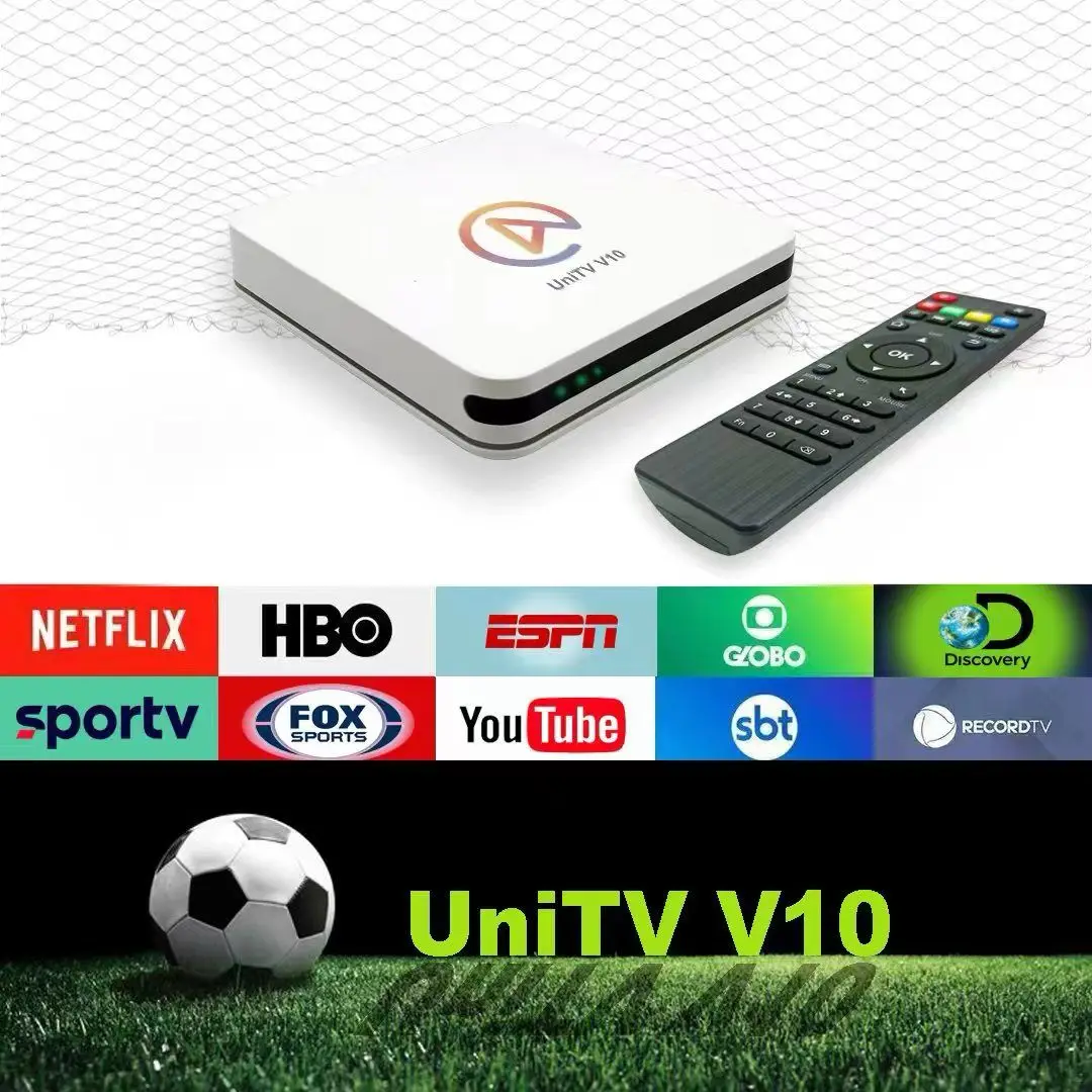 UNITV V10 APARELHO TV BOX SMART TV CANAIS LIBERADOS PRONTA ENTREGA BRASIL