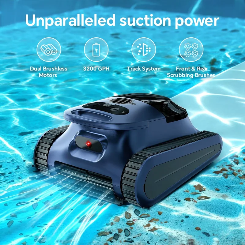 nettoyeur piscine robotisé seauto – vue détaillée