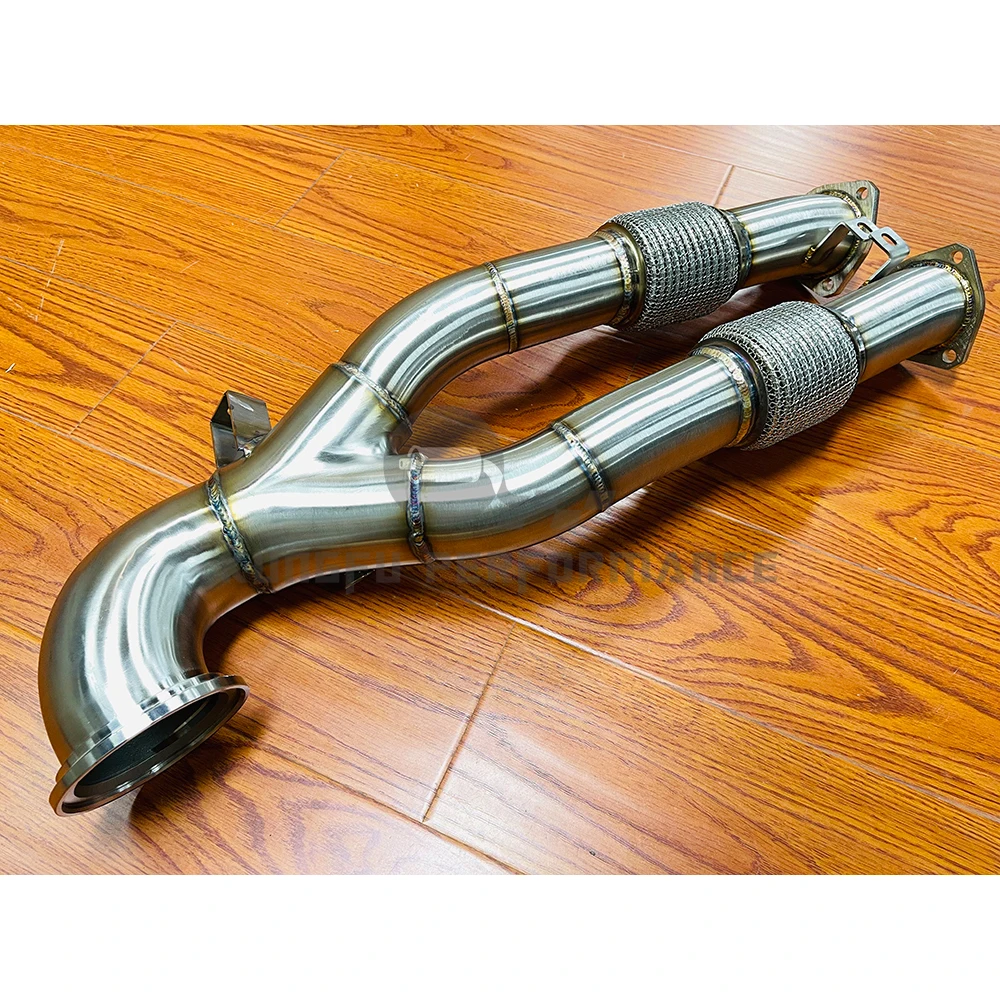 

KUNGFU PERFORMANCE Stainless Steel 304 Catless 2017+ 2.5L AU DI 8V RS3 Downpipe