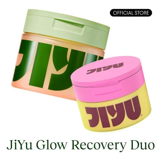 

Набор для сияния кожи JiYu Korean Skincare - Тонер-пэды и антивозрастной увлажняющий крем с NAD+ - Максимальное увлажнение, устранение темных пятен, R