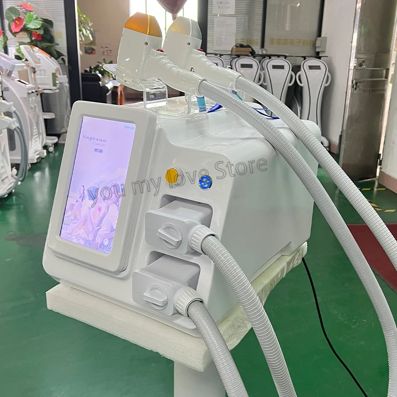 Best 3000W 3 Wavelength 808Nm Diode Laser Hair Removal Machine Germany Bar 808Nm Diode Hair Removal Laser Beauty Machine