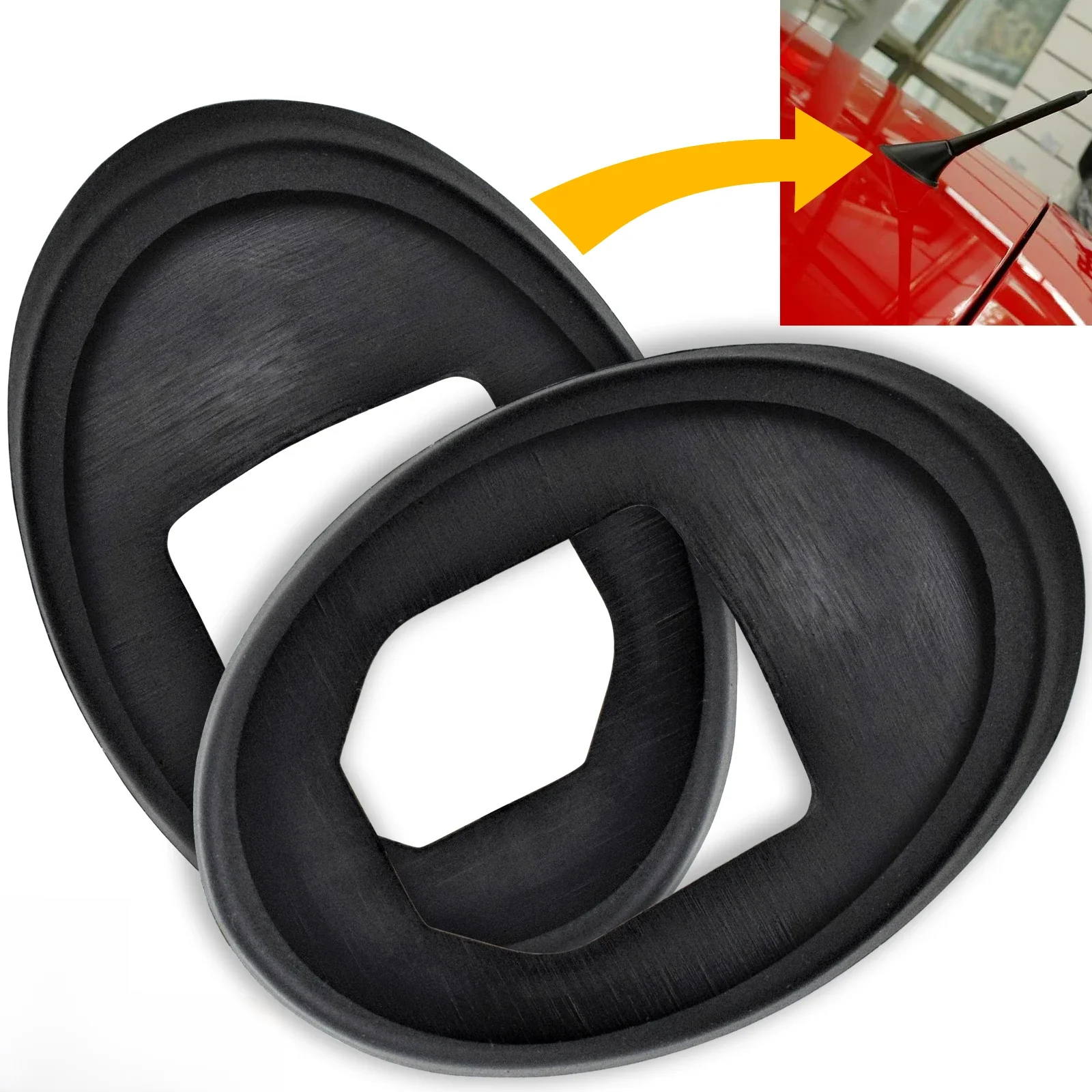 Joint de Base d'antenne aérienne de toit de voiture, tampon en caoutchouc pour VW Golf Passat Polo Bora Audi A3 A4 A6 Opel Corsa Astra Skoda Fabia Auto