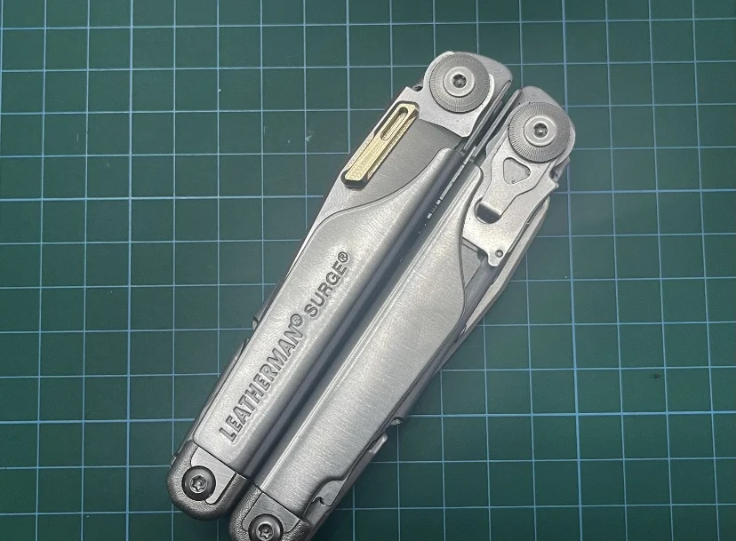 Leatherman-piezas de reequipamiento de sobretensión, botón rápido, cuchillo, botón pulsador, acero inoxidable 303