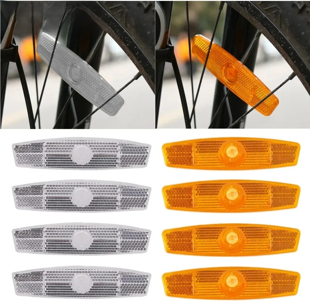 AliExpress 1-4PCS Bike Spoke Reflectors MTB Road Bike Warning Spoke Safety Reflector Lights Bicycle Wheel Rim Lights Cycling Accessories
