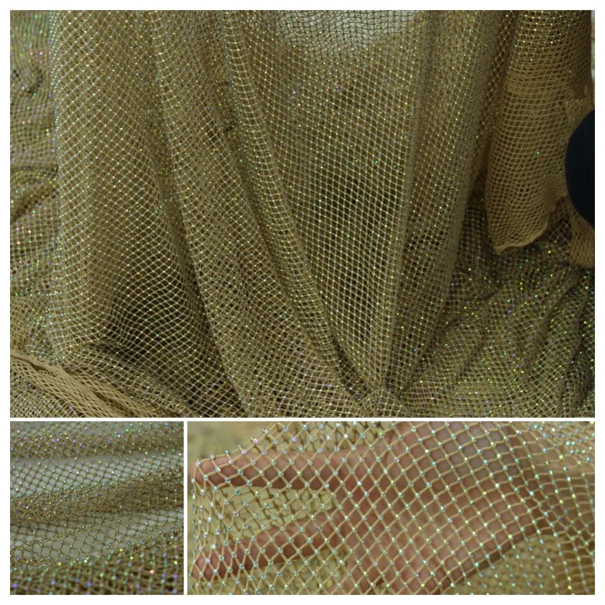 

Ажурная сетчатая ткань цвета хаки с крупным плетением для фаты, шалей, платьев, аксессуаров ручной работы, прочная одежда и создание своими руками