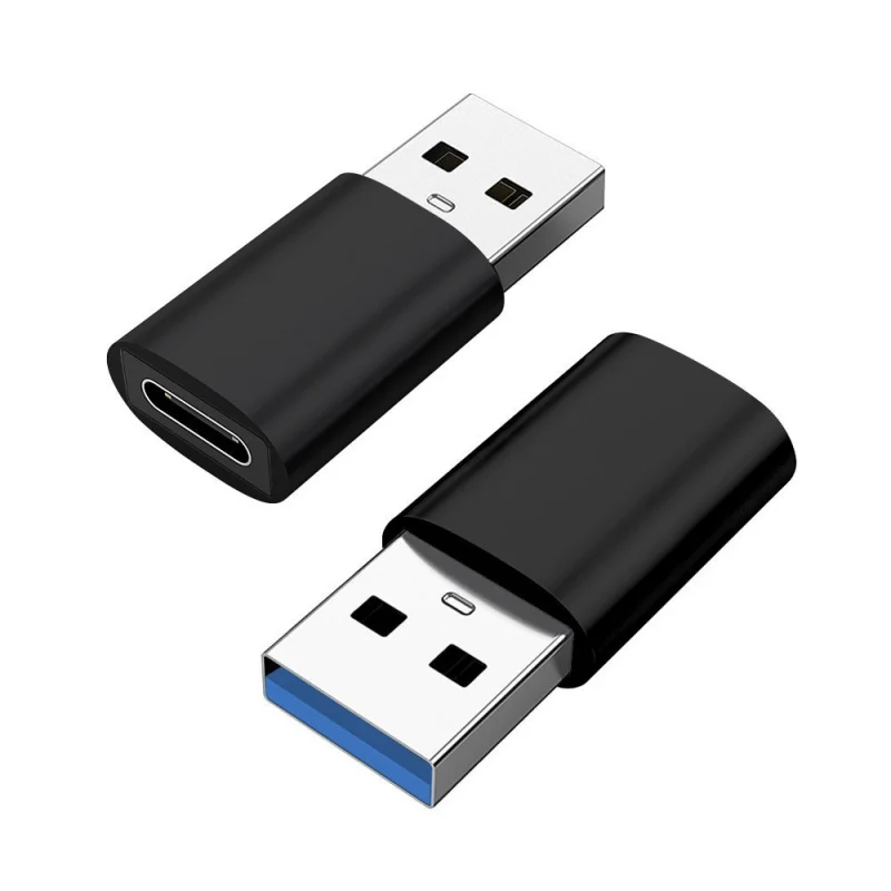100pcs Wholesale Aluminum Alloy USB Adapter OTG Converter USB 2.0 3.0 Type C Adapter Data Transfer Connector for Phone Laptop