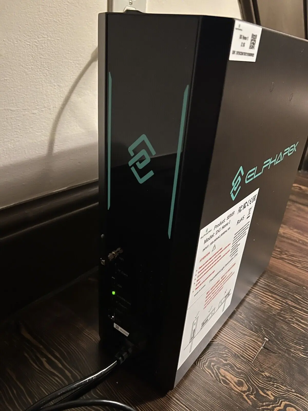 AA COMPRE 2 GANHE 1 GRÁTIS Dogecoin Crypto Miner - ElphaPex DG Home 1