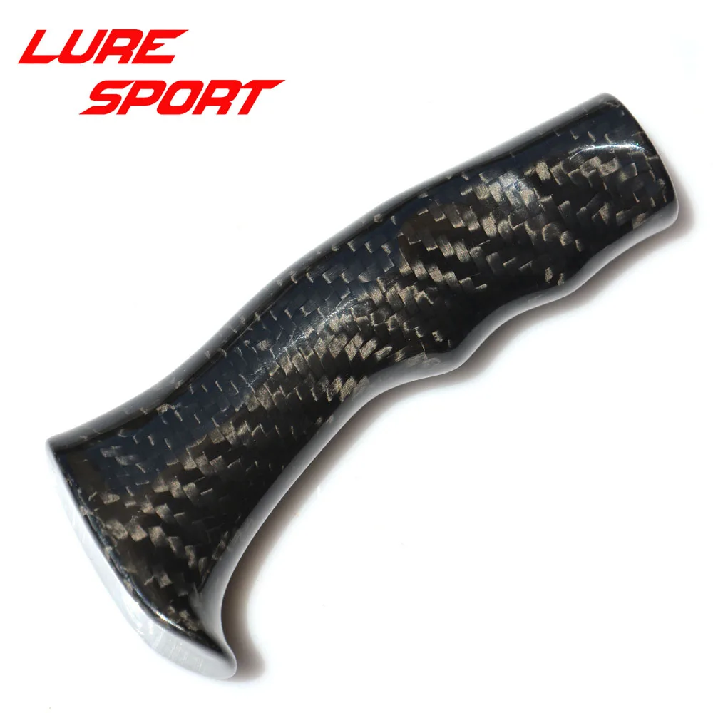 Imagem -06 - Luresport-punho Traseiro de Carbono com Passo Dedo Forma Rod 3k Woven Faça Você Mesmo Acessório de Reparação Componente de Construção 108 mm