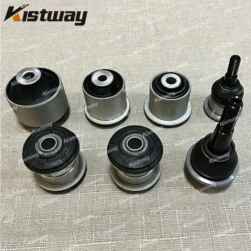 

6PCS Front Lower Control Arm Ball Joints Bushing Kit For Aston Martin DB9 DBS RAPIDE V8 Vantage V12 Vantage Virage 4G433A052BE