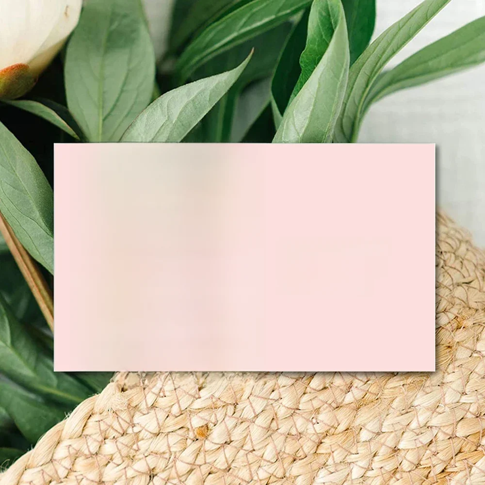 Carte de remerciement rose pour soutenir la décoration du paquet professionnel, carte de visite «magnifique merci» faite à la main avec amour, 30 pièces/paquet