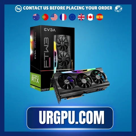 EVGA GeForce RTX 3090 FTW3 ULTRA 24GB GDDR6X 24G usado