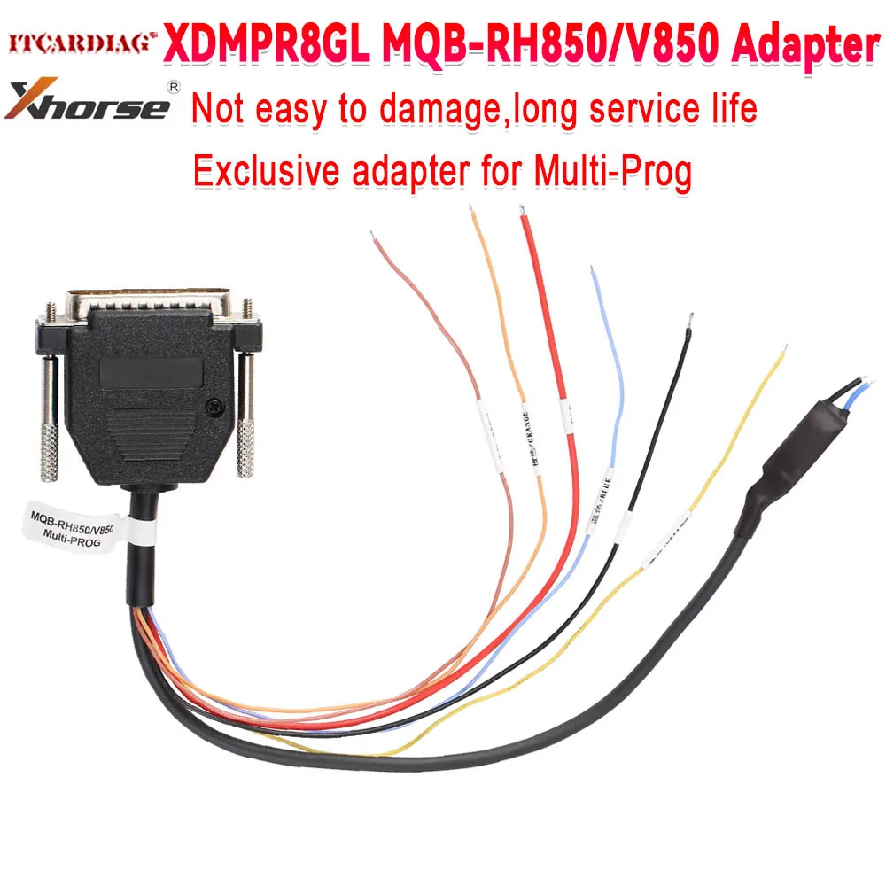 

Адаптер Xhorse XDMPR8GL MQB-RH850/V850 для программатора Pro-Level Multi Pro, простой в использовании, длительный срок службы
