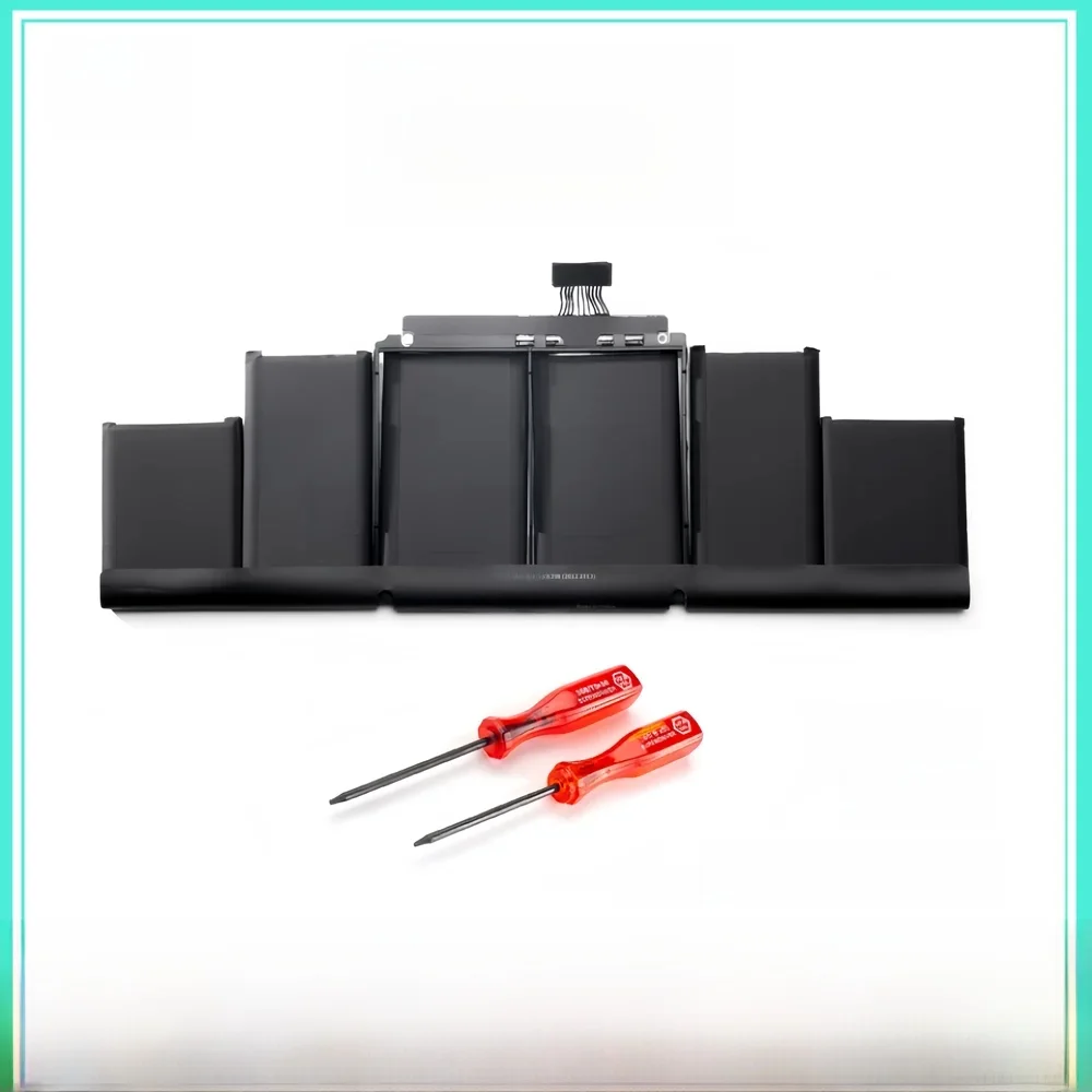 Batterie d'ordinateur portable A1417 pour Apple Macbook Pro 15 pouces A1398 (moyen 2012 début 2013) Retina MC975LL/A MC976LL/A MD831LL/A