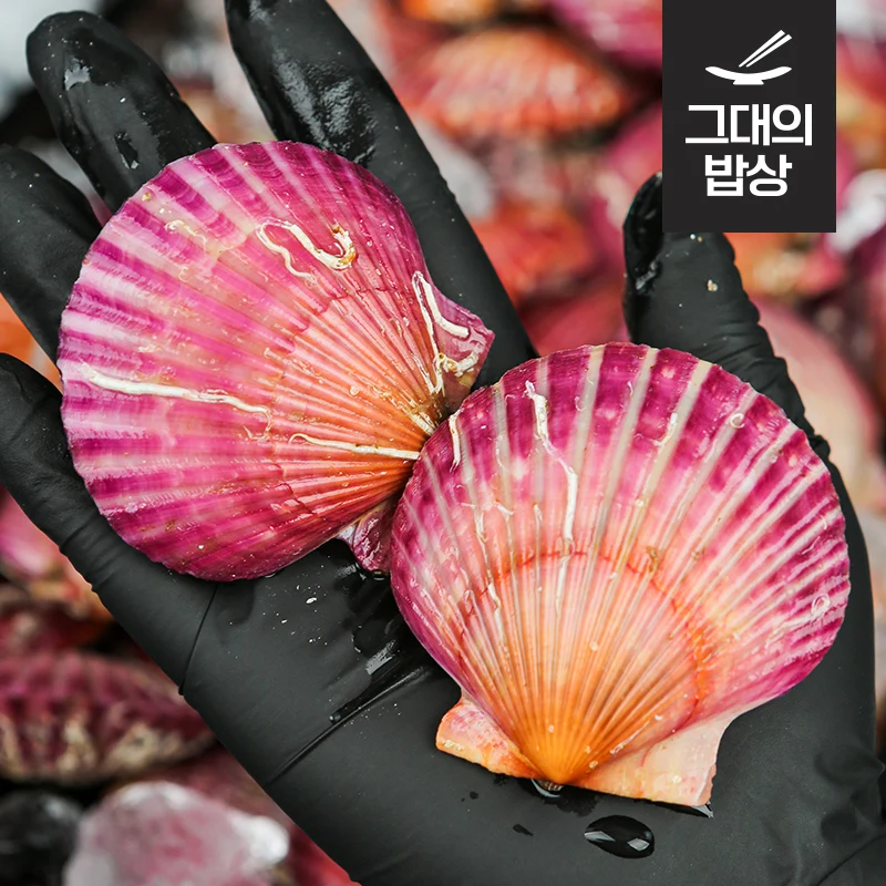 Your table Tongyoung red scallops Salways 1kg 25 mi