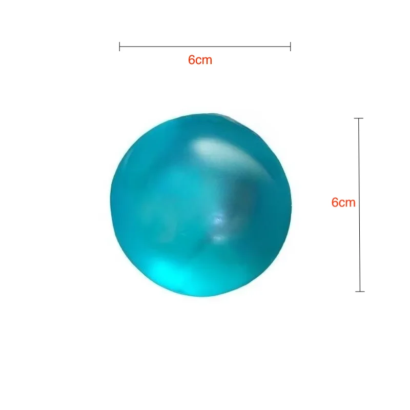 Niebieskie zabawki antystresowe z maltosa, sensoryczne zabawki fidget, miękkie, imitujące przezroczysty niebieski maltos, wolno powracające do kształtu zabawki dekompresyjne.