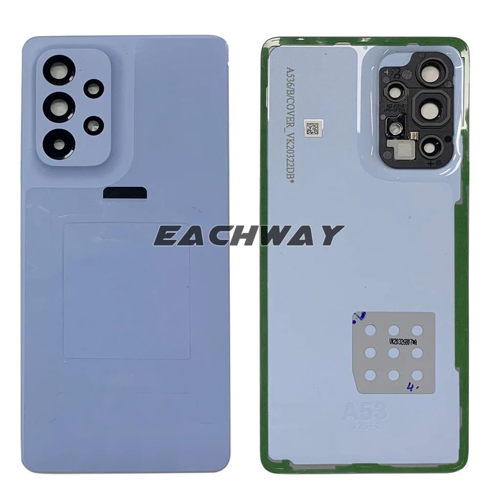 High Quality For Samsung Galaxy A53 Battery Cover Rear Door Housing Case Replacement For Samsung A53 5G M-A536B A536 Back Cover