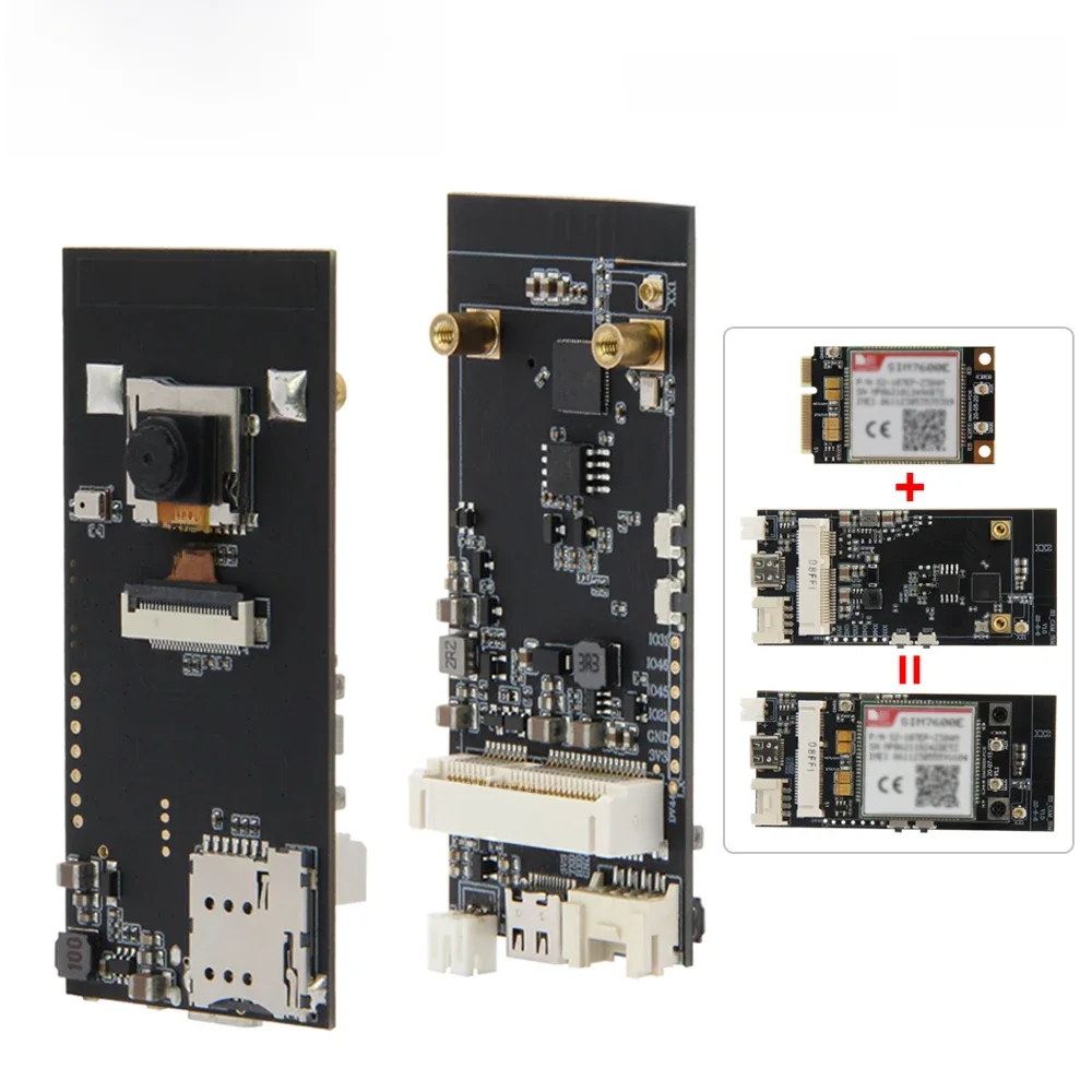 LILYGO® T-SIMCAM ESP32-S3 płyta rozwojowa WiFi Bluetooth 5.0 moduł bezprzewodowy OV2640/OV5640 kamera IR-CUT dostosowuje się T-PCIE karty SIM — zdjęcie 2