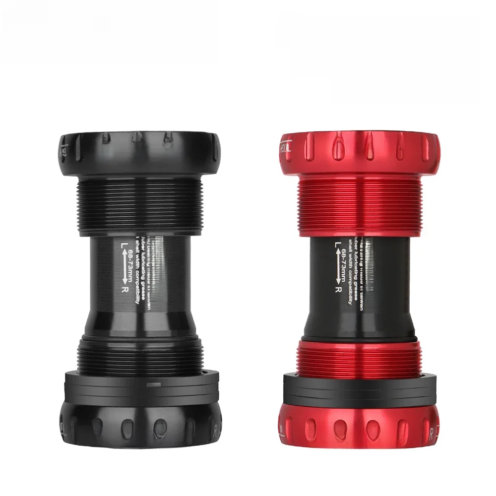 AliExpress MEROCA BSA Bicycle Bearing Bottom Bracket BB68 mtb Mountain bike holowtech central movement bearing 68-73mm Ceramic shaft