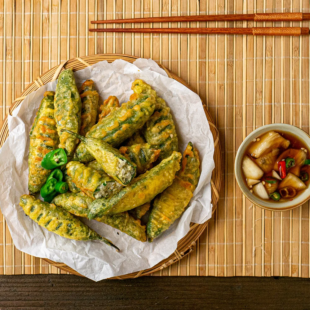 فلفل مقرمش مصنوع يدويًا، 1 كجم - مثالي للوجبات الخفيفة وTteokbokki ومقالي الهواء #6