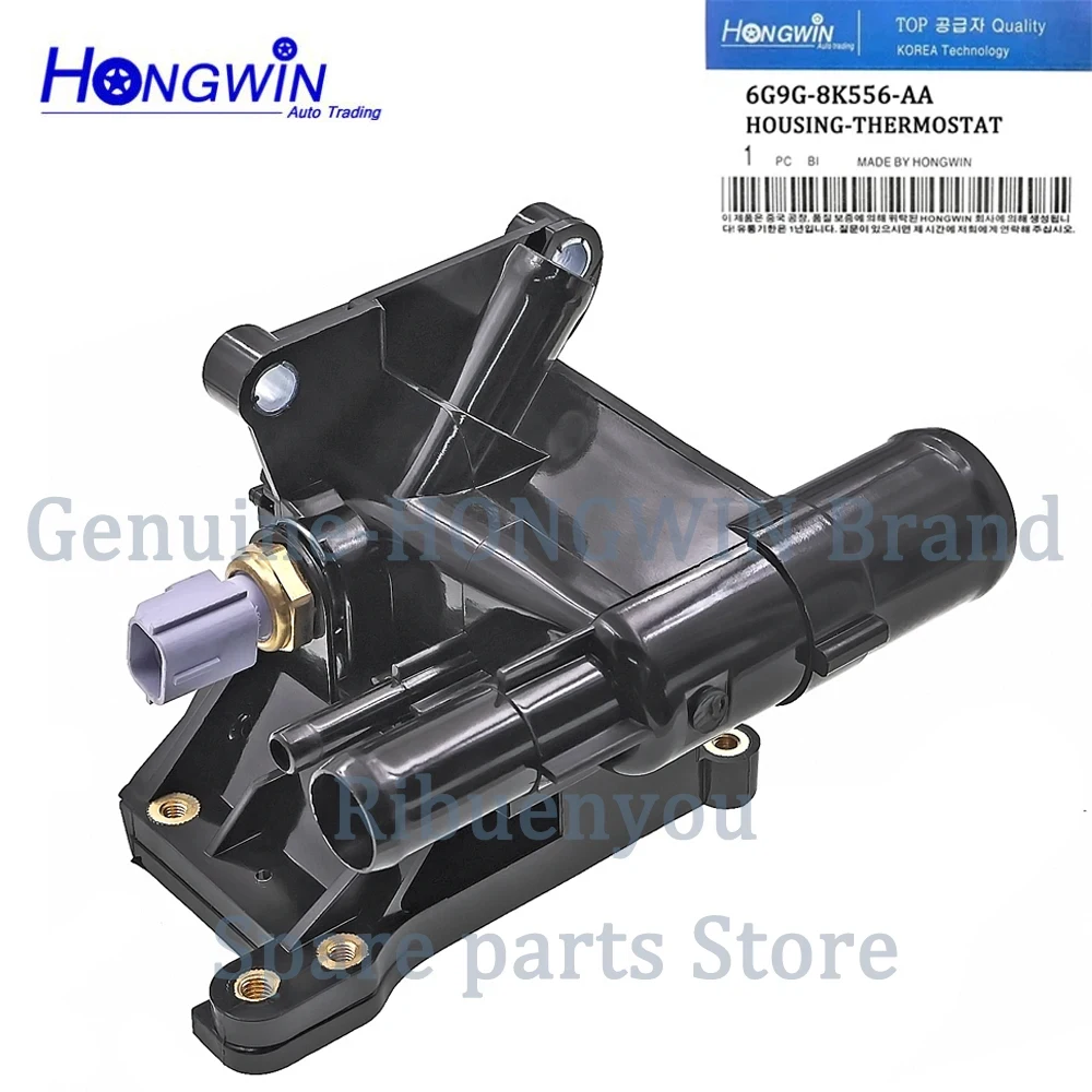 Engine Coolant Thermostat Housing Sensor For Frod Focus Fiesta Mk1 2 Mk3 Volvo 1450955 1484876 6G9G8K556AA 1360282 6G9G-8K556-AA