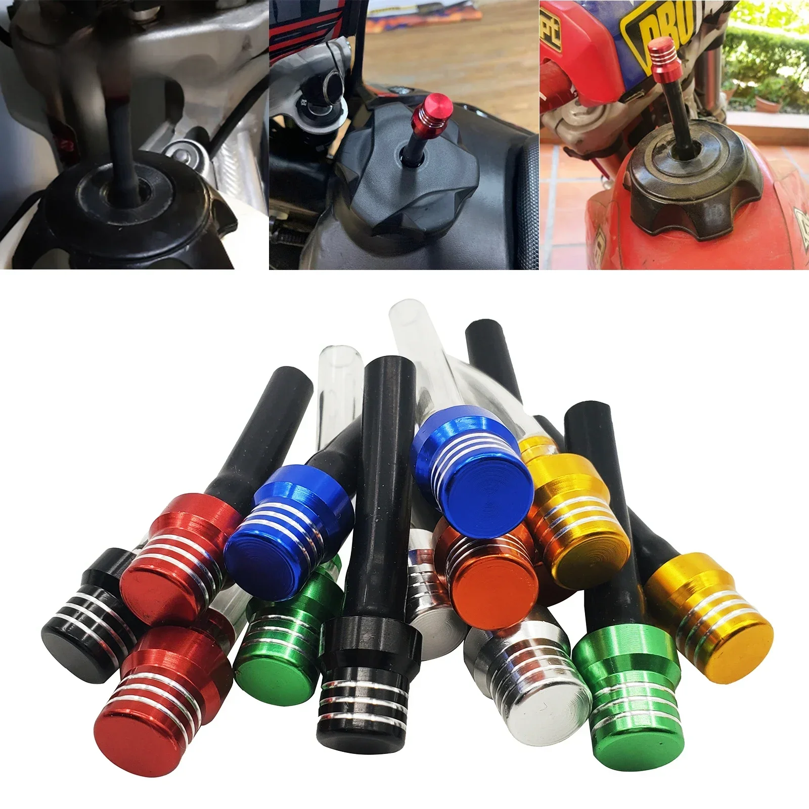 Tube de reniflard d'évent de assujetde bouchon de carburant de gaz, pour SX F, EXC, ADV, CRF, YZF, WRF, KXF, ThomZ 125, 250, 300, 350, 450, 990, façades, moto, motocross