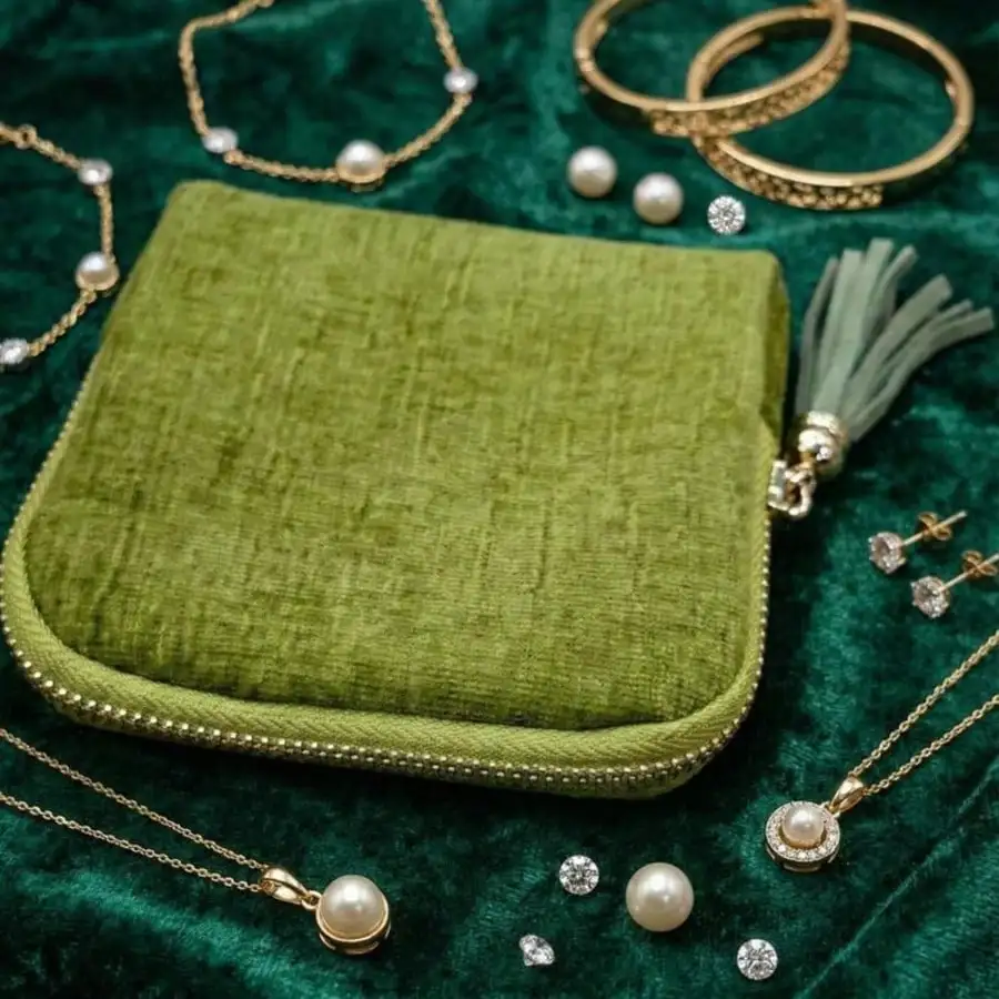 Spacious & Tangle-Free Velvet Organization: Features 5 generously sized drawers, each luxuriously lined with soft velvet, providing dedicated compartments to neatly store and instantly access your earrings, necklaces, rings, and bracelets while effectivel