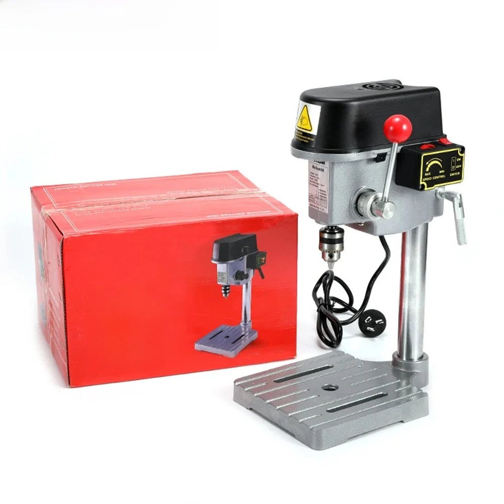 ALLSOME 220V 340W stojak na wiertarkę elektryczną Mini blat wiertarka stołowa uchwyt stojakowy DIY wspornik stała rama — zdjęcie 2
