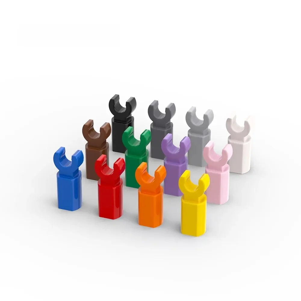 20 piècesMOC pièces 11090 44873 support de barre avec Clip briques compatibles bricolage Assmble blocs de construction particules enfant Puzzle jouet cadeau