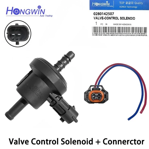 Imagen 1 del producto Conector de enchufe de solenoide de válvula de vacío genuino No: 0280142507 para Ford Ranger 2,5, 2016, 2017, 2018, 2019, Ford Figo 1.5L 028, 014, 2507