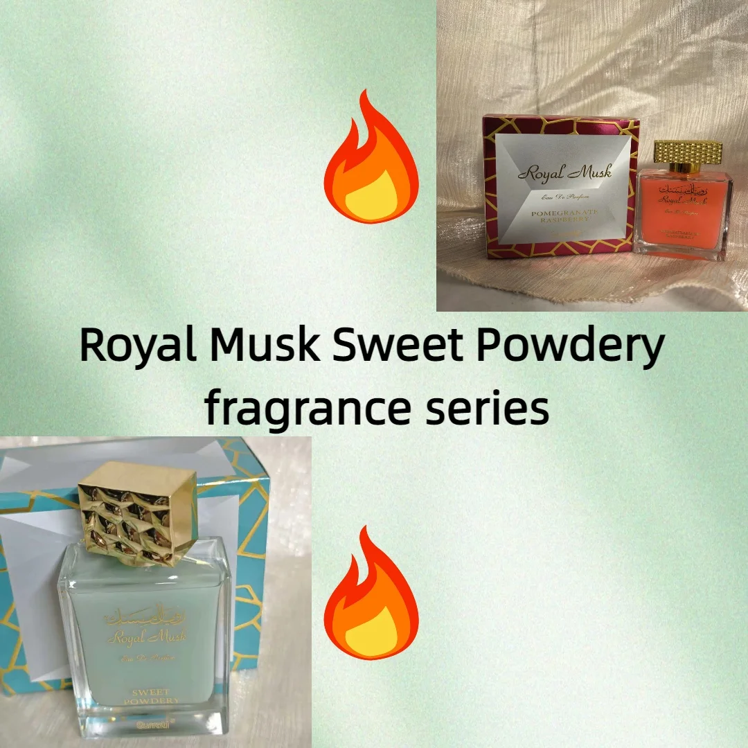 Royal Musk para Hombres y Mujeres fragrance line: a long-lasting, luxurious scent suitable for everyday wear.