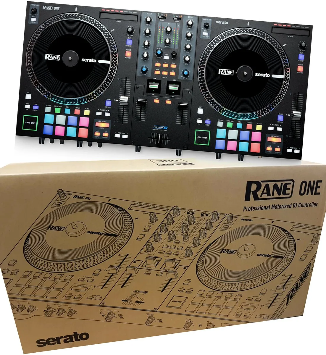 

БОЛЬШИЕ СКИДКИ ПРОДАЖИ ПРОМО 2-канальный моторизованный DJ-контроллер Rane One