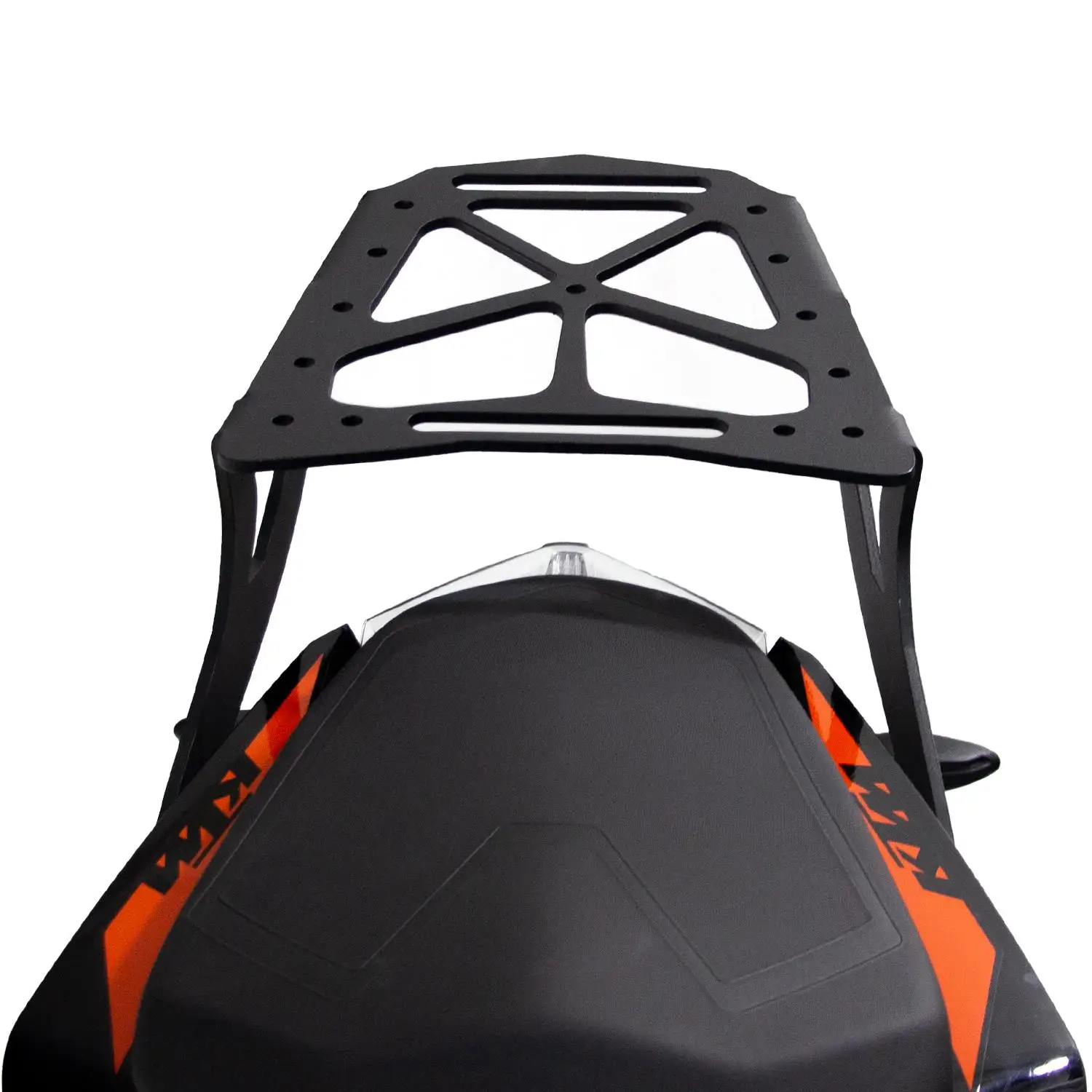 

For KTM Duke 250 Duke390 Luggage Carrier Cargo Rear Rack Shelf Ball Bag Iron Black Top good condition 2020-2022 compatible