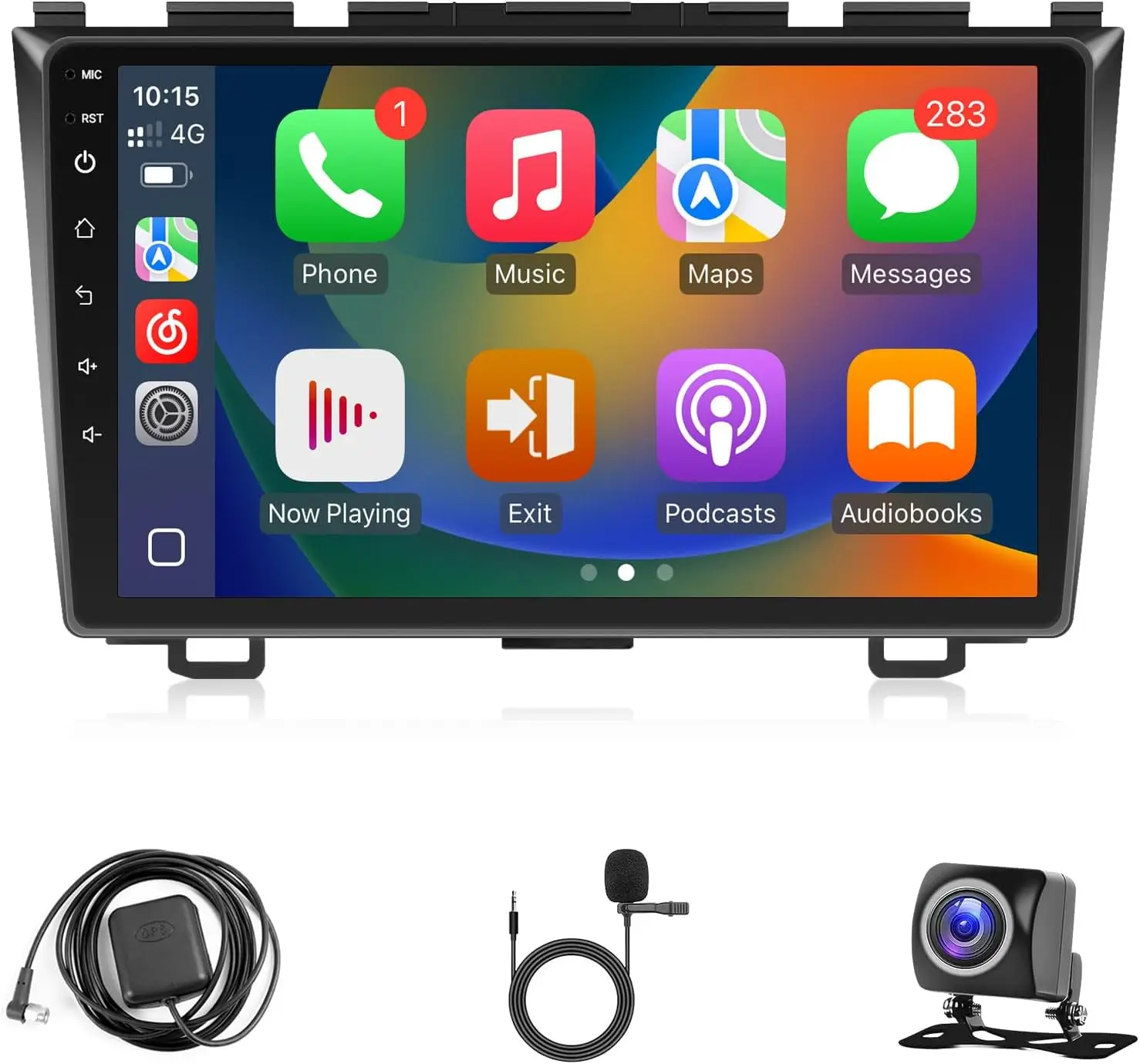 

9 Inch Wireless Car Stereo for Honda CRV 2007 2008 2009 2010 2011 with Wireless Carplay Android Auto