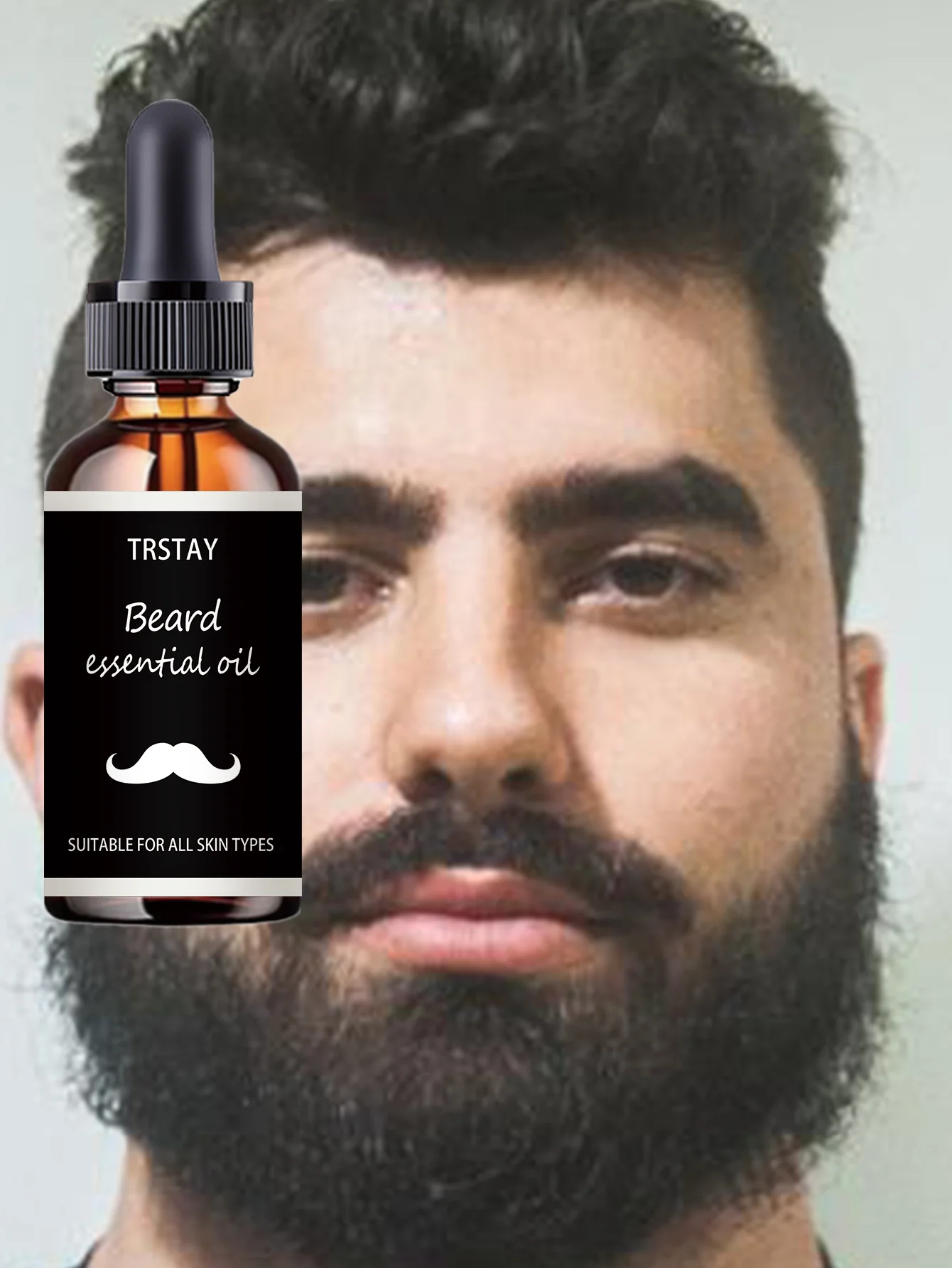 Premium Strong Durable Beard Comb with Roots Prevents Breakage for Smooth Combing Customizable Styling Ideal for Beard Care and - Image 3