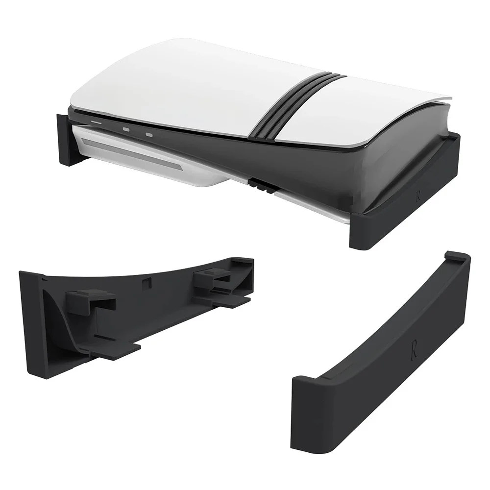 Support Horizontal pour PS5 Slim/Pro, 2 pièces, support de Base de refroidissement pour disque mince et Console numérique, accessoires de jeu