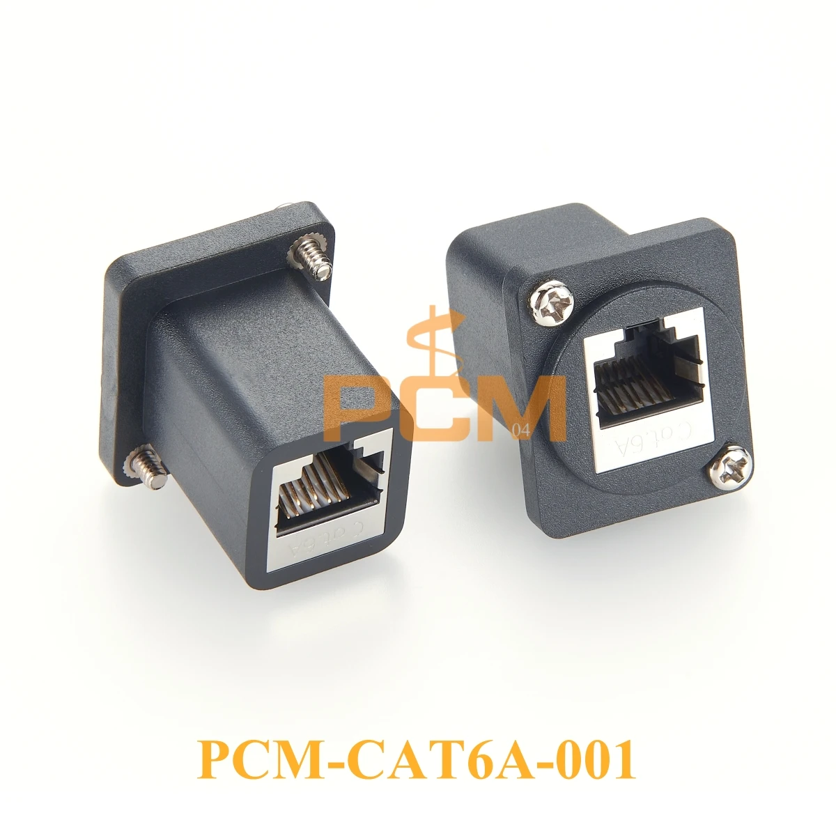 2 шт., гигабитный Ethernet RJ45 CAT6A EtherCON, разъем патч-панели D-типа, разъем RJ45 «мама-мама», для перегородки