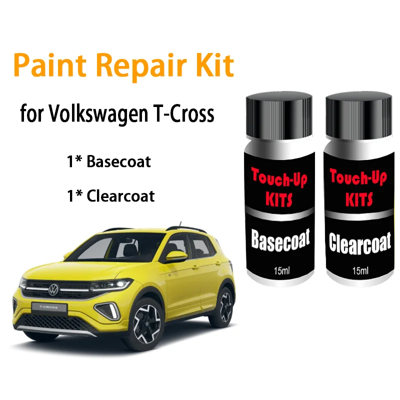 Car Paint Repair Kit for Volkswagen T-Cross Touch-Up Paint Scratch Remover Automotive Paint Care Accessories
