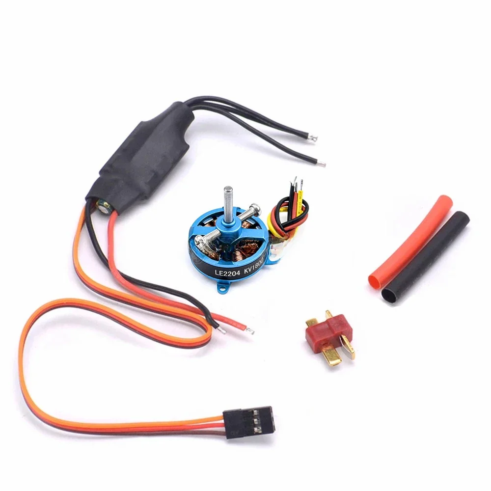 L2204 2204 1800KV KV1800 / 2804 1700kv Bezszczotkowy silnik wspierający 2-3s + 12A Simonk ESC do samolotów RC KT F3P — zdjęcie 2