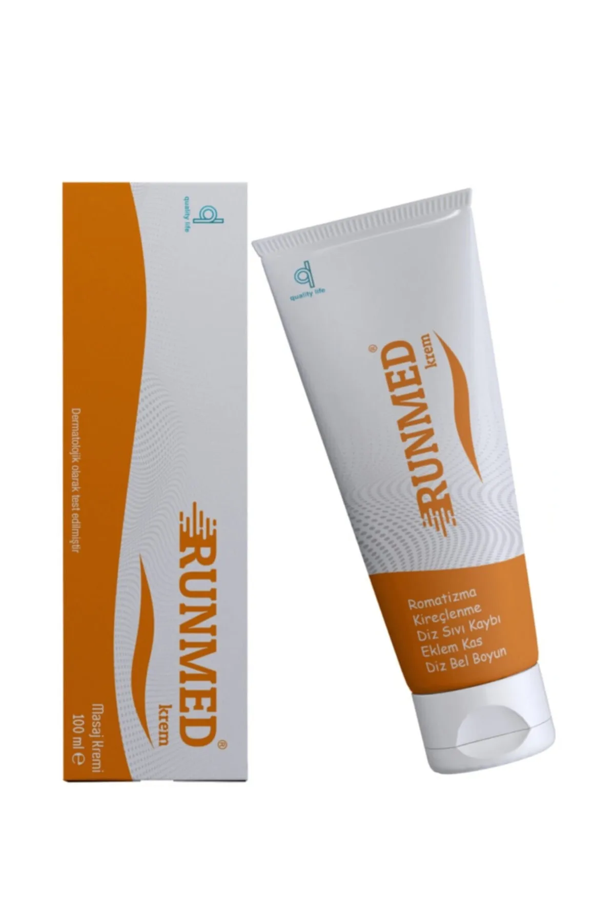 Quality Life Runmed Massage Cream 100 ml Glucosamine Camphor Blue Eucalyptus