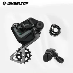 Wheeltop EDS Mountain/Mtb Bike Groupest Electronic Wireless 7-13 Speed Rear Derailleur with Crank Arm Lengths :58mm,75mm,93mm