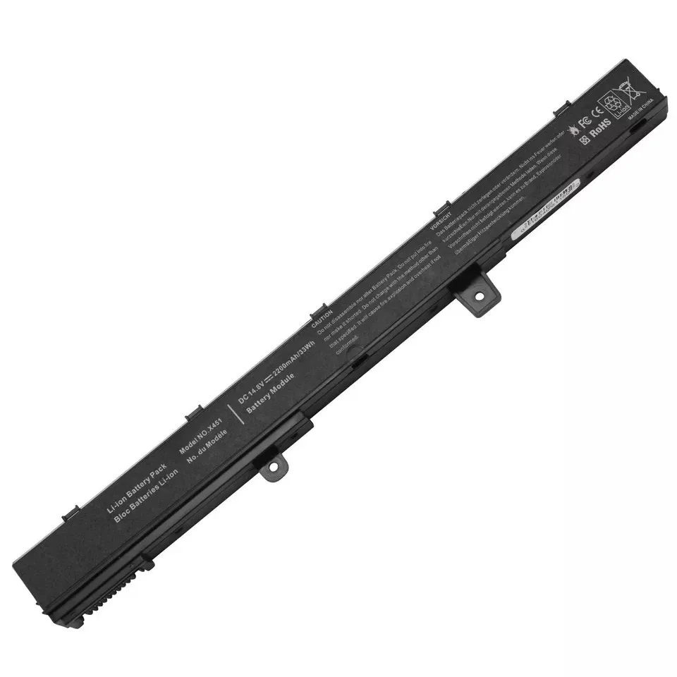 

New A41N1308 A31N1319 Battery For ASUS X451 X551 X451C X451CA X551C X551CA X551M X551MA A31LJ91 A41N1308 X45LI9C A31LJ91 SX024H